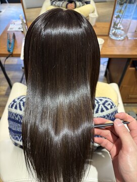 サラビューティーサイト 志免店(SARA Beauty Sight) 【志免】髪質改善/チョコレートブラウン