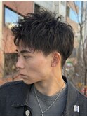 スパイキーショート アップバングショート