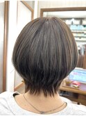 襟足すっきりショートボブ