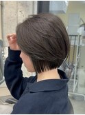 レイヤーボブ レイヤーカット　縮毛矯正髪質改善ツヤ髪スタイル