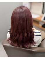 ロッカヘアエジェ(ROCCA hair eje.)&nbsp;艶感ワインレッドミルクブラウン