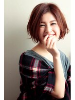 エイミーバイアフロート(amie  by afloat)&nbsp;大人可愛いラフかわ愛され前下がりボブ◎