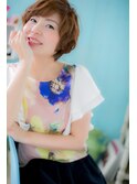 視線を誘う毛先の動き…大人ショートボブ【miq日暮里】