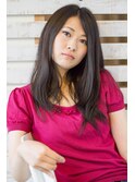 黒ストレート