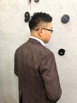 ヒロギンザ 浜松町店(HIRO GINZA) ビジネスフェードカジュアルヘア<ヒロ銀座/浜松町/メンズ>