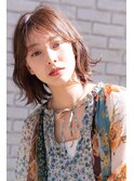 【Taylor 】大宮 外ハネくびれボブ×オレンジブラウン
