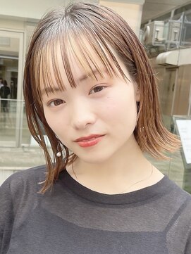 コクーン 銀座(Cocoon) コンパクト外ハネボブ#イメチェン#モード#ダークアッシュ