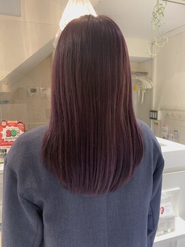 ネオリーブカフ 鶴ヶ峰店(Neolive caff) ハイトーンカラー！ピンクラベンダー