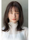 20代30代/大人かわいい/小顔ひし形/ウルフ/ミディアムレイヤー
