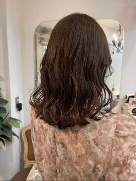 アミュレ(Amule) 大人可愛いオリージュカラーゆるふわセミロング梅ヶ丘美容室