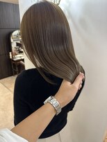 グランドライン(GRAND LINE)&nbsp;髪質改善トリートメント縮毛矯正ロング艶髪アッシュブラック