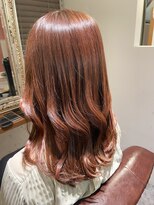 ムーン(moon) #ロングヘア #グレージュカラー #ボブウルフ#ココアベージュ