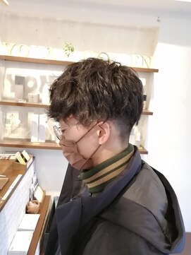 個室型美容室 グリーン(green) ツーブロックマッシュ◎メンズパーマ