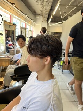 アイズ 海老名(AIZU) ニュアンスパーマ カルマパーマ センターパート