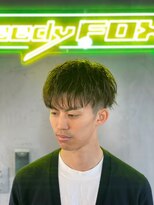 グリーディーフォックス 三軒茶屋(GreedyFOX)&nbsp;波巻き/マッシュパーマ/ウルフ/ハイライト<理容室>三軒茶屋