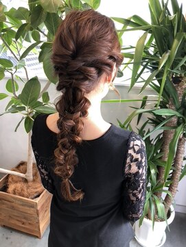 モワ 仙台(Mois) 編み下ろしレイヤーロング/髪質改善/仙台/イメチェン/フルバング