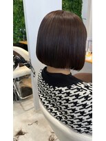クレア 岡崎南店(CREA) 顎下ボブスタイル♪チョコブラウン