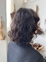 ヘアスタジオ ブリエ(HAIR STUDIO BRILLER) 2024 くせ毛活かしパーマ × 白髪ぼかしハイライト  髪質改善