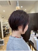 【丸みが可愛い☆チェリーピンクショート】20代・30代・40代