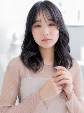 モッズヘア 越谷(mod's hair) 大人ガーリーゆるふわミディグレージュカラーa越谷20代30代40代