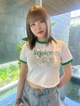 ナンブガーデン(nambu GARDEN) 和泉が作る王道ハイ透明感ミルクティーベージュ