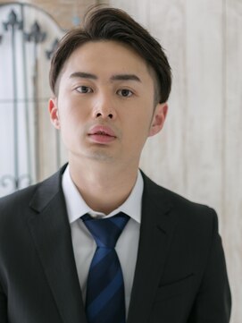 グルーミングサロン バーバー キャッスル 北浦和西口(Grooming salon Barber Castle) アースカラー短髪ビジカジフェードカットT北浦和