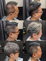 ザフリーマンズバーバー(THE FREEMANS BARBER)&nbsp;人気のロマンスグレー《白髪ぼかし》！