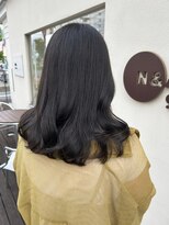 エヌアンドエーコンティ(N&A CONTi)&nbsp;うる艶美髪 髪質改善ケアTr 黒染黒髪 ケアパーマ ウェーブ