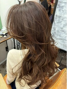フラッパーズ(flappers)の写真/今流行の"韓国ヘアスタイル"をパーマで実現◇セットが苦手な方でもしっかり再現できて、朝の時間も短縮♪