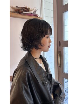 ガーランド (Garland) ☆切りっぱなしボブ/マロンベージュ/前髪/原宿神宮前