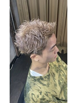 ヘア フラッグ 西葛西店(hair flag) 【ストリート感】スパイキーショート
