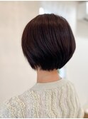 大人ショートボブ