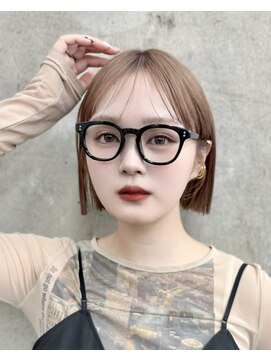 ガーデン 渋谷(GARDEN) イメチェン美髪小顔似合わせカットサイドバング外ハネボブカット