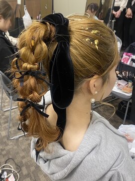 シャルル(charles) ハタチヘアアレンジ