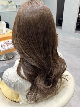 ヘアデザインファブロ イオンモール宮崎店(hair design FABRO.) 【韓国スタイル/ショコラブラウン/韓国巻き髪】