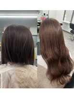 ガルボヘアー 桟橋店(garbo hair)&nbsp;プルシールエクステ高知美容院ロング