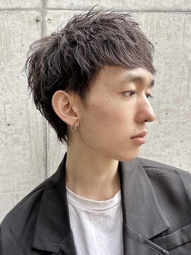 ロンドガルマン 名古屋(Lond GULLMAN) 【Lond GULLMAN江村】ショートバング/メンズショート