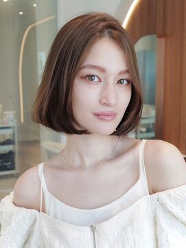 エースハバナ 渋谷(1 HAVANA) チョコグレージュ/20代30代大人かわいい/ミディアムレイヤー