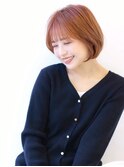 20代30代40代50代斜めバンググレージュカラーシルキーベージュ