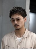 渋谷スパイキーショートパーマルーズショートメンズショート