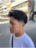 メンズショートパーマ