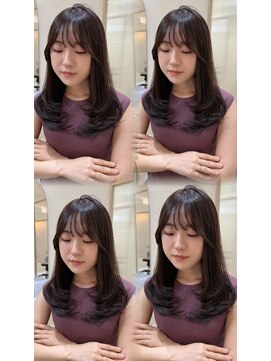 ジーナ 熊本(Zina) Zina熊本/チョコレートブラウン/オージュアトリートメント