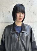 レイヤーボブ/暗髪ボブ