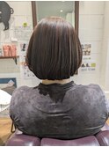 前上がりボブ