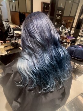 リー 梅田(Lee) Minato/グラデーションカラー/デザインカラー/ケアブリーチ