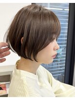 セイドット フクオカ(Say.FUKUOKA) 【Say.福岡】長めショートボブ×伸ばしかけ×ベージュブラウン