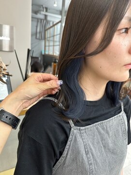 ルート 南堀江(route) インナーカラー