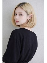 ヘアーディープ(hair deep)&nbsp;ハイトーンブリーチ×ボブ