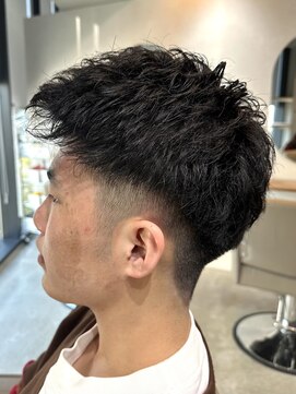 ブルニール 中崎町(BLEUNIR) アップバング/メンズショート