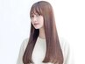 【前髪/顔周りの部分縮毛矯正☆】前髪縮毛+メンテカット+Aujua+5分スパ